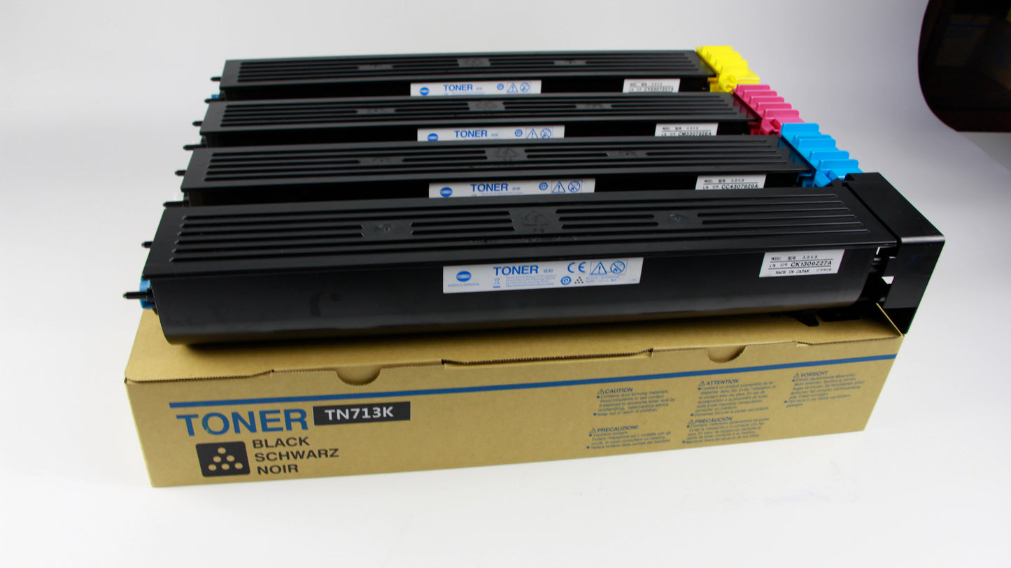 TN713 Toner Cartridge For Minolta Bizhub C659/759