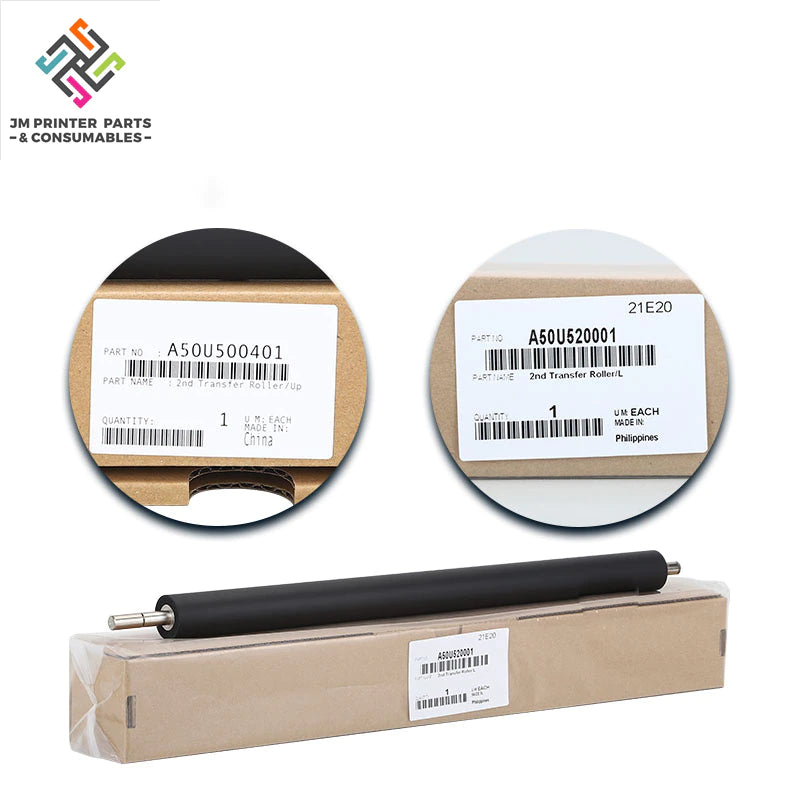 C1060 Second Transfer Roller Up Low For Konica Minolta C1060 C1070 2070 3070 2060 3080 Charge Roller A50U500401 A50U520001