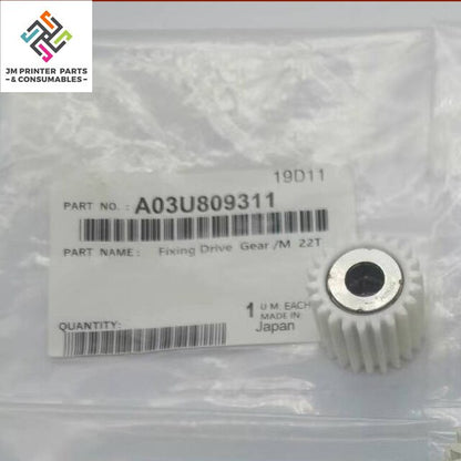 C6000 Fuser Fixing Drive Gear For Konica Minolta BH C5501 C6500 C5500 C6501 C6000 C7000 Original